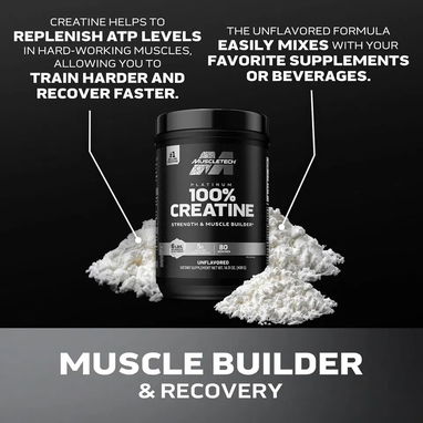 Creatina Platinum Muscletech 400gr - 80serv. 58234161 y 56902981 FITNESSARMY - Img 94351192
