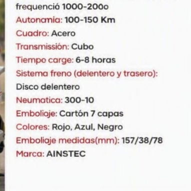Se vende Bicimoto - 6/6