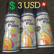 Pintura spray negro mate - Img 55337341