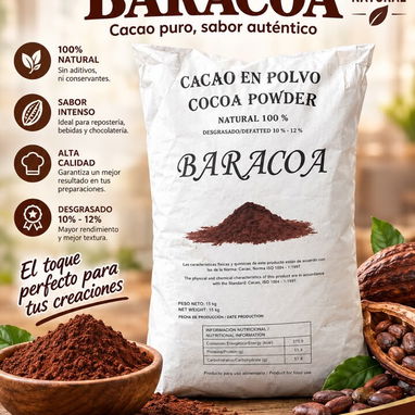 ♨️QUEDAN POCOS♨️ Estabilizante de helado 25kg, Cocoa en polvo Baracoa 15kg y Laminas de Almendra 1Kg ♨️♨️♨️ - 2/3