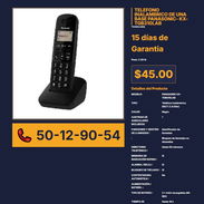 TELÉFONO INALÁMBRICO DE UNA BASE PANASONIC KX-TGB310LAB VPT# -0256 - Img 56244314