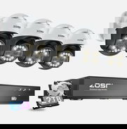Sistema Zosi POE 4k 8MP 8 cámaras de 8 entradas 16 canales Resolución 3840-2160p ( 4 cámaras más 4 cámaras PTZ ) - Img 48986884
