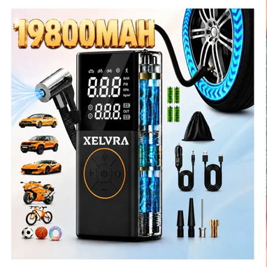 Inflador de Neumáticos Portátil 150 PSI con. Función Inteligente. Nuevo en caja. - 3/5