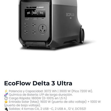 Ecoflow platas - Img 121325726