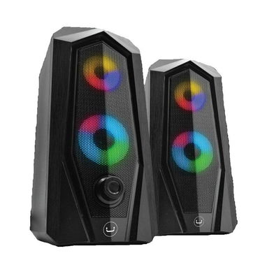 Bocinas RGB para PC con control de volumen y salida Jack 3.5mm y USB *Tienda Online* - Img 111112657
