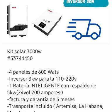 Kits Solares!!! Transporte Incluido‼️‼️ - Img 123061717
