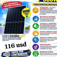 Contenedor Paneles solares de 500w - Img 58302891