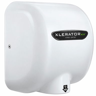 Excel Driver 110-120V Automatic Hand Dryer - 10 Second Dry Time, White Brand New - 2/3