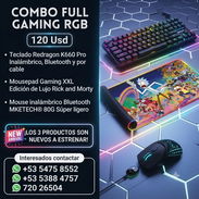 Combo full Gaming RGB Wireless rendimiento a otro Nivel - Img 56153463