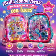 Mochilas de niña con luces - Img 56827993
