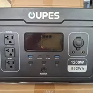 Estacion de energía. OUPES EXODUS 1200 🔋 Capacidad de batería LiFePO4: 992Wh ⚡ Potencia de salida: 1200W. Pico: 3600W - Img 55003380