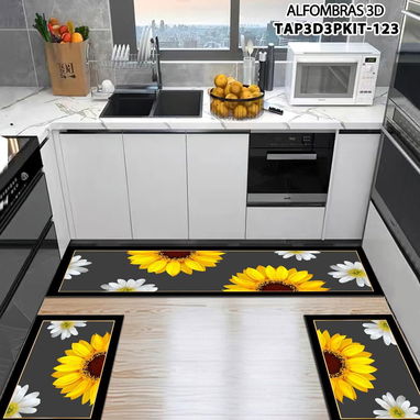 Alfombra de cocina de 3piezas - 5/5