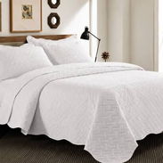 Sobrecama Majestic Imperial (Queen) lisa 38 USD 📏 Medidas: 240 x 240 cm (Queen) - Img 57508711