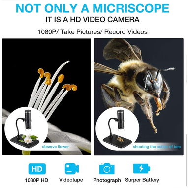 Microscopio Digital HD (F201) 🌐 - 4/7