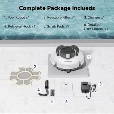 Robot inalámbrico para piscina - Img 121857748