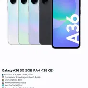 SAMSUNG Galaxy A36 5G (6GB RAM -128 GB), A36 5G (8GB RAM -128GB), A36 5G (8GB RAM -256GB)+ caragdor carga rapida - Img 51821905