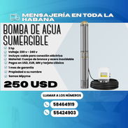 💧⚙️ BOMBA DE AGUA SUMERGIBLE 3 HP ⚙️💧  💲 PRECIO: 250 USD - Img 55618780