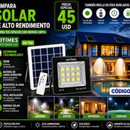 Lampara solar de alto rendimiento - Img 58457125