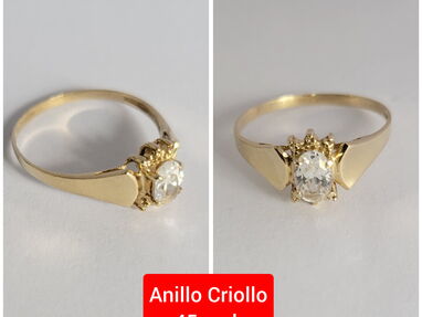 Prendas de oro algunos anillos son criollos pero super bonitos - Img 63709727