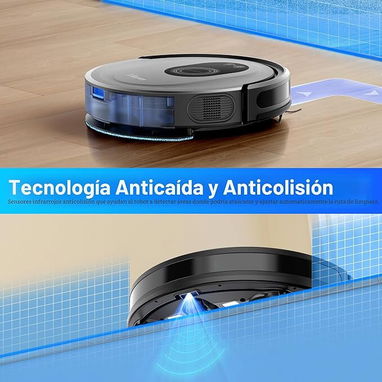 Robot aspirador y trapeador Tikom -ambas funciones en una misma pasada - Img 123925134