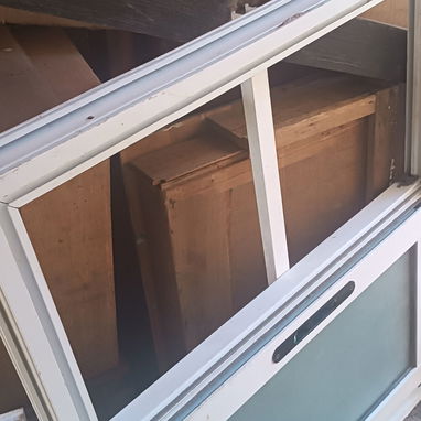 Vendo ventanas de aluminio blanco y cristal todo por 400 USD playa 50064658 - Img 125623835