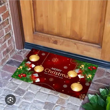 Alfombra para entrada de navidad - 3/7