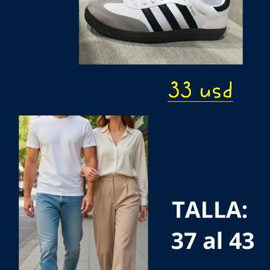 ADIDAS CAMPUS Y ADIDAS SAMBA 33 Y 30 USD O AL CAMBIO ACEPTAMOS TRANSFERENCIAS - Img 117906028