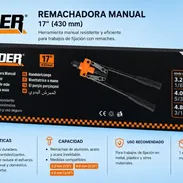 Remachadora Manual FINDER® de 17" (430 mm) - Img 57699248