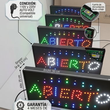 Cartel abierto - 2/2