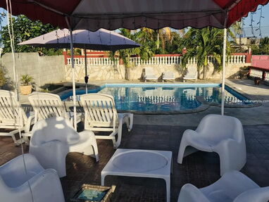 Hermosa casa de 4 habitaciones climatizadas con piscina en Guanabo. WhatsApp 58142662 - Img 63110643