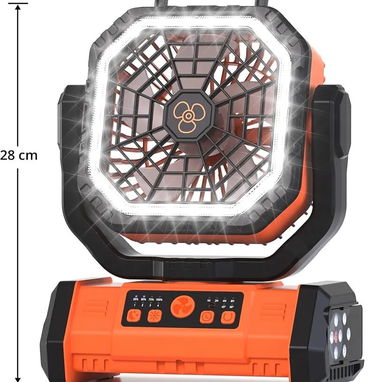 Ventilador Portátil Recargable Honesorn 52 USD💲 ✅F26 - 2/5