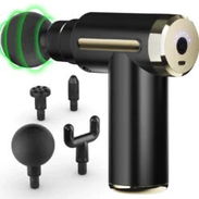 Masajeador de percusión portátil cotsoco NM16 mini recargable con 4 cabezales - Img 57550595
