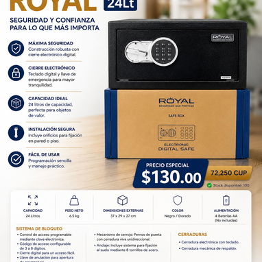Caja fuerte Royal - Img 121626766