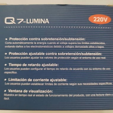 Protector de Linea (Voltaje y Corriente) Ajustable, dos modelos disponibles 220v y 110v - 6/6