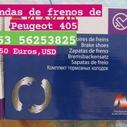 Juego de bandas de frenos francesas de Peugeot 405 - Img 45473523