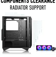 !!GABINETE DE PC MSI MPG GUNGNIR 111R|USB 3.2(Type C) + 2 USB 3.0|4 FANES ARGB(120mm)|2 HDD 3.5”|CRISTAL TEMPALDO|NUEVO. - Img 49016620