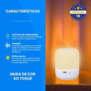 🌙💡 LÁMPARA DE NOCHE LED RECARGABLE – CONTROL TÁCTIL Y 3 COLORES 🔋✨ - Img 55160327