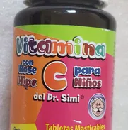 Vitamina C para niños 90 pastillas - Img 48978852