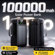 Banco de energía de 100000mAh/Solar - Img 58042815