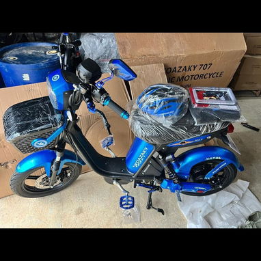 BICIMOTO YOAZAKY 707  ⚙️ESPECIFICACIONES:  • 3000W - 48V - 50 Ah • ⁠batería de litio antiexplosiva  • Hasta 120 km de au - 2/6