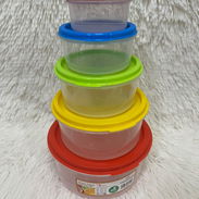 Set de 5 pozuelos plásticos (Sirven para micro) en 2800 cup - Img 56494724