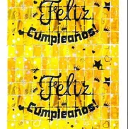 Cortina metalizada decorada Feliz Cumpleaños (de cuadros) Descripción Cortina decorada con temática cumpleaños. Precio:1 - Img 50374365
