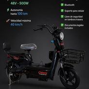 Bicimoto Eléctrica ORIS Sports OS-004BC - Img 57917289