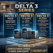 ✅️ECOFLOW DELTA 3 MAX ✅️ECOFLOW DELTA 3 CLASSIC ✅️ECOFLOW DELTA 3 ULTRA 📍Contamos con servicio de mensajería - Img 57115325