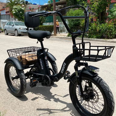 🎉OFERTA ESPECIAL SOLO POR HOY 🛵 𝐁𝐈𝐂𝐈𝐂𝐋𝐄𝐓𝐀 ⁠ELÉCTRICA DE TRES RUEGAS ESKUTE T300 PLUS 🛵 - 3/3