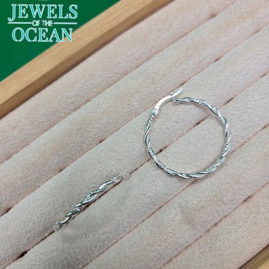 Argollas de plata 925 - 5/6