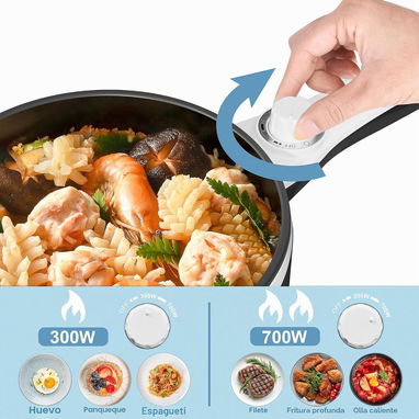 🍳Sartén antiadherente 1.5L - DEZIN - Ideal para usar con estaciones de energía⚡ - 6/6