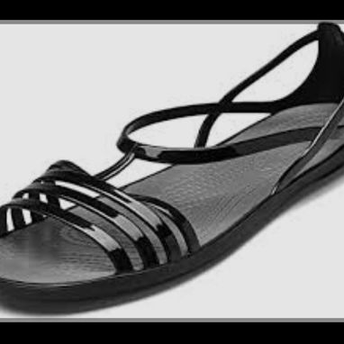 Sandalias Negras marca Crocs - 3/3