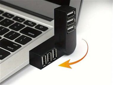 🥯Hub USB Splitter, adaptador 3 puertos USB 2.0🥯 - Img 66689922
