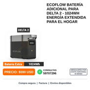 Ecoflow Batería Adicional para Delta 2 1024Wh - Img 58422310